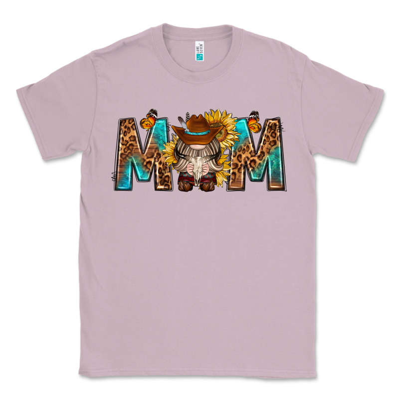 Mom With Bull Skull Classic Tee by texasbilliewilder | Teevron