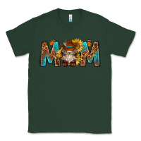Sports Green mom with bull skull Classic Tee - texasbilliewilder