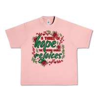 Salmon a thrill of hope the weary world rejoices Urban Heavy Tee - MaliasSmallBusiness