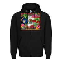 Black mexico and puerto rico Zipper Hoodie - CTS Tumbler Store