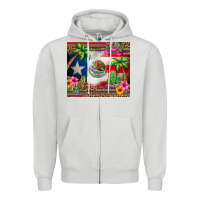 Dove Grey mexico and puerto rico Zipper Hoodie - CTS Tumbler Store