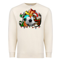 Sandshell joy with soccer element and Christmas Premium Sweatshirt - AdoDesignShop