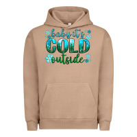 Pigment Burro baby its cold outside Urban Hoodie - NancyCooperArtShop