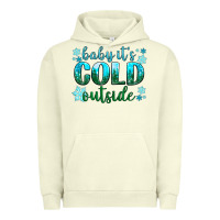 Pigment Pistachio baby its cold outside Urban Hoodie - NancyCooperArtShop