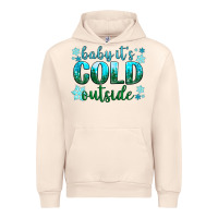 Sandshell baby its cold outside Urban Hoodie - NancyCooperArtShop
