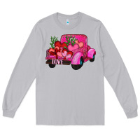 Moon Dust valentine's day heart cactus truck Long Sleeve Tee - RanaPortraitStore