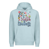 Blue Mist scatter kindness Premium Hoodie - MaliasSmallBusiness