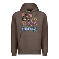 Coffee scatter kindness Premium Hoodie - MaliasSmallBusiness