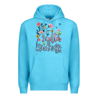 Ocean Blue scatter kindness Premium Hoodie - MaliasSmallBusiness