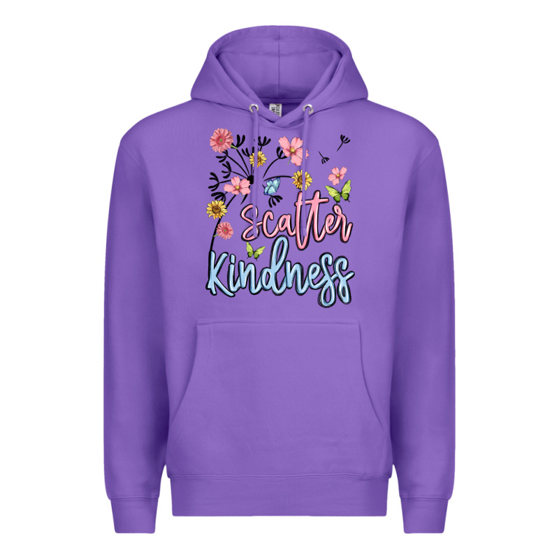 Scatter Kindness Premium Hoodie by MaliasSmallBusiness | Teevron