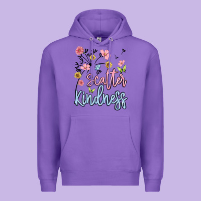 Scatter Kindness Premium Hoodie Designed By Maliassmallbusiness