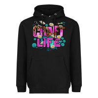 Black craft life Heavyweight Hoodie - AdoDesignShop