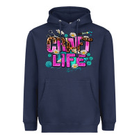 Navy craft life Heavyweight Hoodie - AdoDesignShop