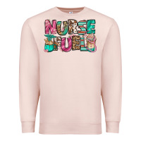 Pale Pink nurse fuel coffee cups Premium Sweatshirt - Jasminsmagicworld