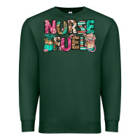 Sports Green nurse fuel coffee cups Premium Sweatshirt - Jasminsmagicworld