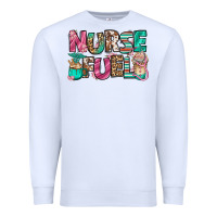 White nurse fuel coffee cups Premium Sweatshirt - Jasminsmagicworld