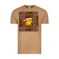 Vintage Camel Christmas smiley face Vintage Tee - BarkalooDesign