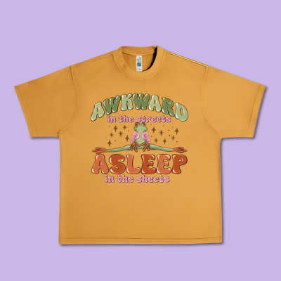 Urban Heavy Tee awkward in the streets asleep in the sheets