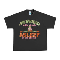 Pigment Black awkward in the streets asleep in the sheets Urban Heavy Tee - MaliasSmallBusiness