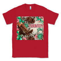 Red country girl Classic Tee - Zillion Design Studio