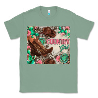 Sage country girl Classic Tee - Zillion Design Studio