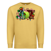 Antique Gold joy and tennis christmas Premium Sweatshirt - AdoDesignShop