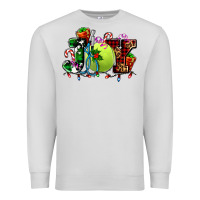 Dove Grey joy and tennis christmas Premium Sweatshirt - AdoDesignShop