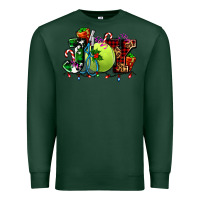 Sports Green joy and tennis christmas Premium Sweatshirt - AdoDesignShop