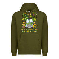Army Green get in loser we re going to find the pot of gold Premium Hoodie - MaliasSmallBusiness
