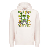 Pale Pink get in loser we re going to find the pot of gold Premium Hoodie - MaliasSmallBusiness