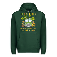 Sports Green get in loser we re going to find the pot of gold Premium Hoodie - MaliasSmallBusiness