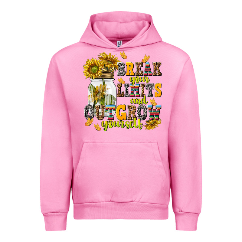 Break Your Limits And Outgrow Yourself Urban Hoodie by NancyCooperArtShop | Teevron