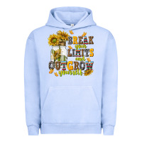 Pigment Grape Ice break your limits and outgrow yourself Urban Hoodie - NancyCooperArtShop
