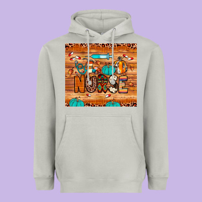 Nurse Fall Heavyweight Hoodie Designed By Jahusdesignshop