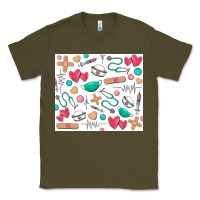 Army Green nurse Classic Tee - Zillion Design Studio