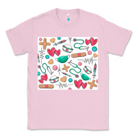 Bubblegum Pink nurse Classic Tee - Zillion Design Studio