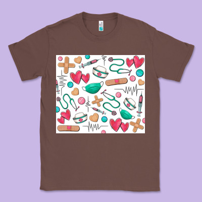 Nurse Classic Tee Designed By Zillion Design Studio