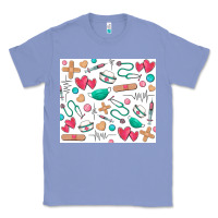 Colony Blue nurse Classic Tee - Zillion Design Studio