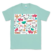 Seafoam nurse Classic Tee - Zillion Design Studio