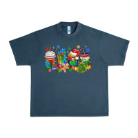 Midnight Navy autism awareness christmas coffee Urban Heavy Tee - MaliasSmallBusiness
