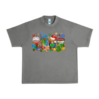 Tornado autism awareness christmas coffee Urban Heavy Tee - MaliasSmallBusiness