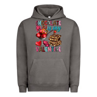 Pigment Tornado chocolate is my valentine Urban Hoodie - NancyCooperArtShop
