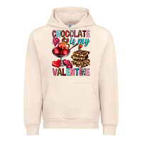 Sandshell chocolate is my valentine Urban Hoodie - NancyCooperArtShop