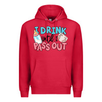 Cardinal i drink until i pass out baby Premium Hoodie - MaliasSmallBusiness