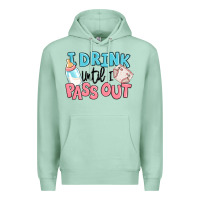 Seafoam i drink until i pass out baby Premium Hoodie - MaliasSmallBusiness