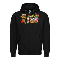 Black mexico coffee Zipper Hoodie - CTS Tumbler Store
