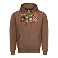 Chestnut mexico coffee Zipper Hoodie - CTS Tumbler Store