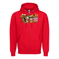 Red mexico coffee Zipper Hoodie - CTS Tumbler Store