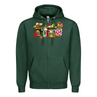 Sports Green mexico coffee Zipper Hoodie - CTS Tumbler Store