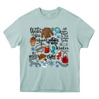 Arona winter festive essentials Heavy Core Tee - CowhideDigitalArt